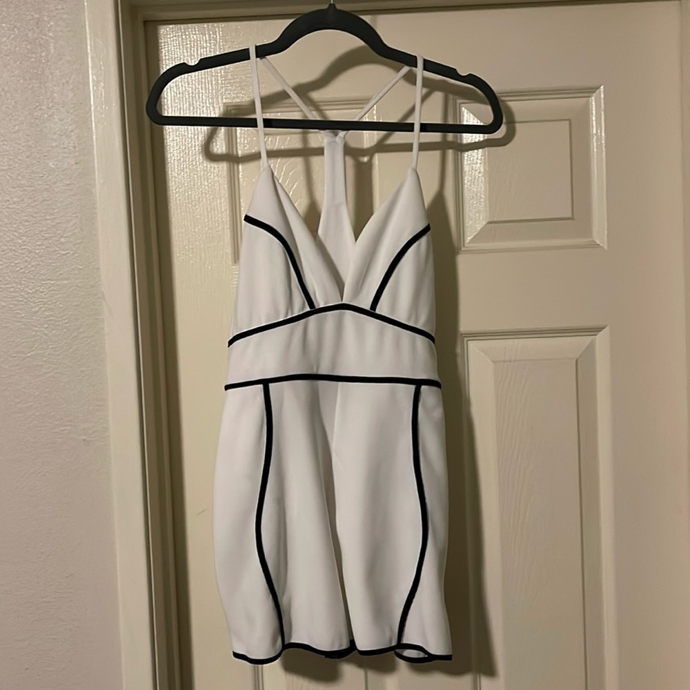 Black & White Romper